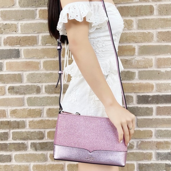 Bundle💕Kate Spade Glitter Crossbody & Cardholder - Picture 3 of 4